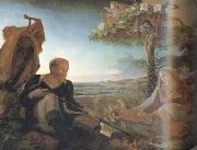 Philipp Otto Runge Rest on the Flight into Egypt (mk10) oil painting artist